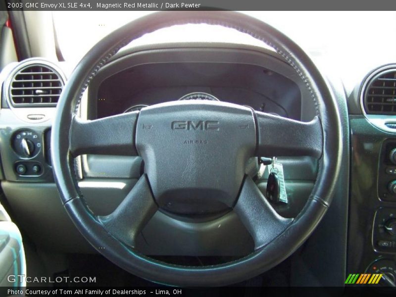 Magnetic Red Metallic / Dark Pewter 2003 GMC Envoy XL SLE 4x4
