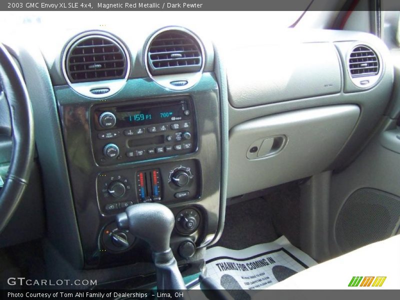 Magnetic Red Metallic / Dark Pewter 2003 GMC Envoy XL SLE 4x4