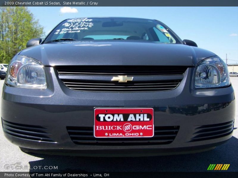 Slate Metallic / Gray 2009 Chevrolet Cobalt LS Sedan