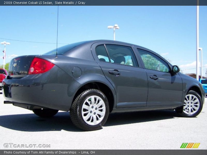 Slate Metallic / Gray 2009 Chevrolet Cobalt LS Sedan