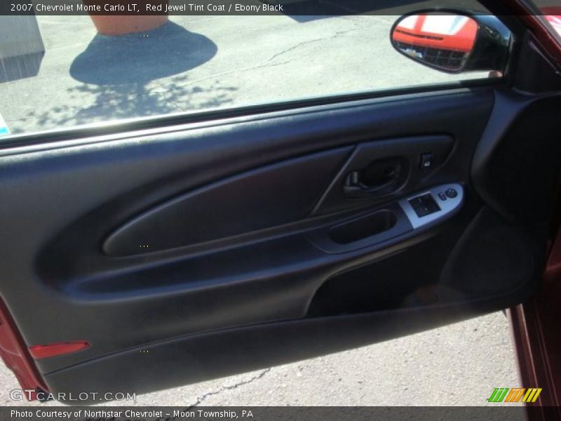 Red Jewel Tint Coat / Ebony Black 2007 Chevrolet Monte Carlo LT