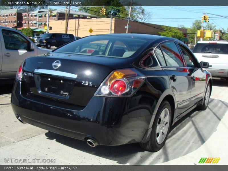 Super Black / Frost 2007 Nissan Altima 2.5 S
