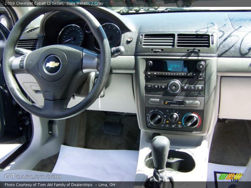 Slate Metallic / Gray 2009 Chevrolet Cobalt LS Sedan