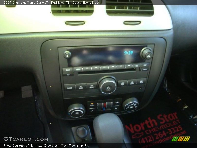 Red Jewel Tint Coat / Ebony Black 2007 Chevrolet Monte Carlo LT