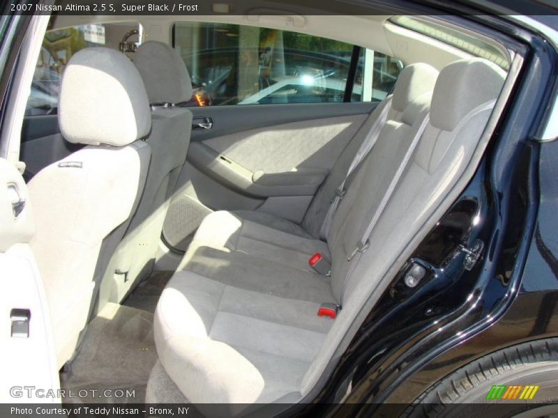 Super Black / Frost 2007 Nissan Altima 2.5 S