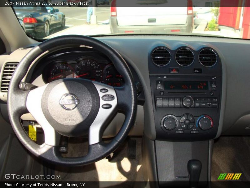 Super Black / Frost 2007 Nissan Altima 2.5 S