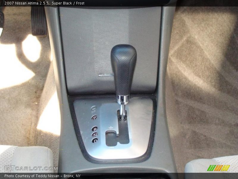 Super Black / Frost 2007 Nissan Altima 2.5 S