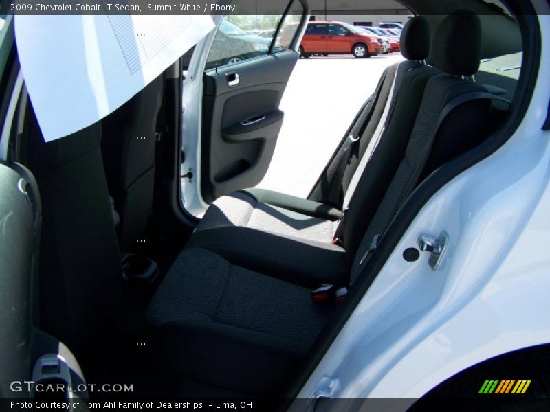 Summit White / Ebony 2009 Chevrolet Cobalt LT Sedan