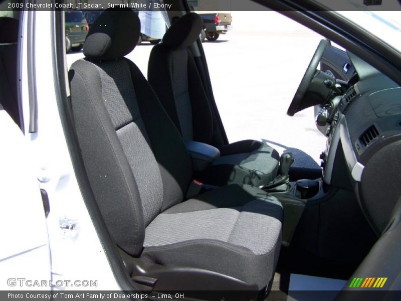 Summit White / Ebony 2009 Chevrolet Cobalt LT Sedan