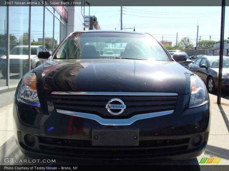 Super Black / Frost 2007 Nissan Altima 2.5 S