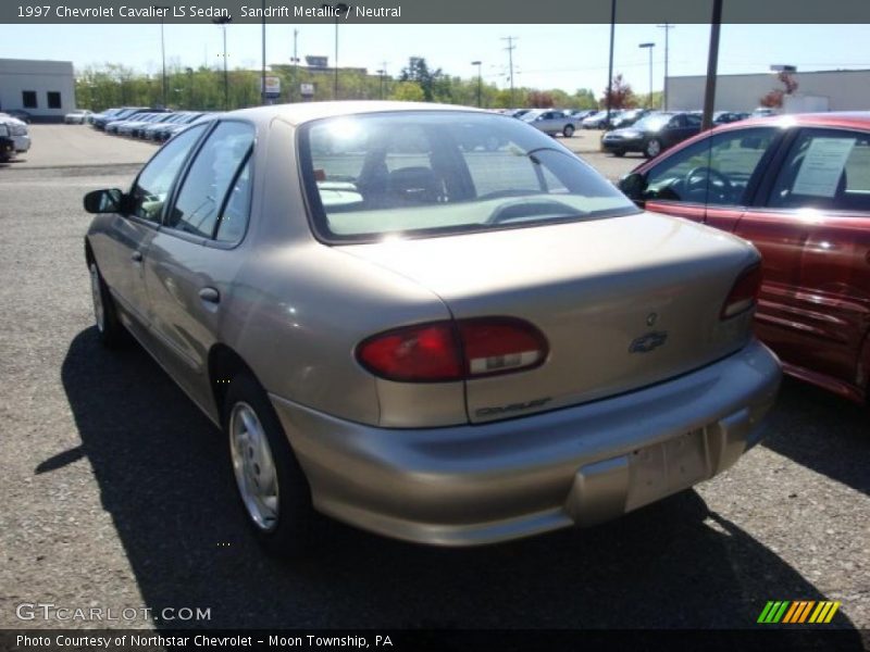 Sandrift Metallic / Neutral 1997 Chevrolet Cavalier LS Sedan