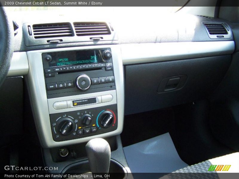 Summit White / Ebony 2009 Chevrolet Cobalt LT Sedan