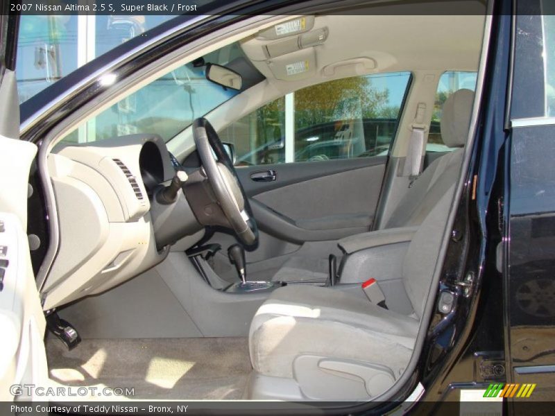 Super Black / Frost 2007 Nissan Altima 2.5 S
