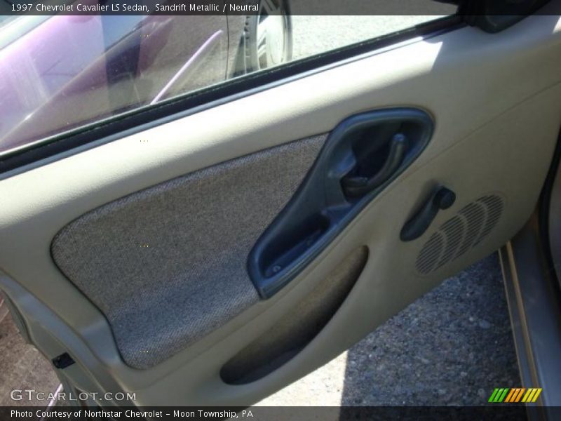 Sandrift Metallic / Neutral 1997 Chevrolet Cavalier LS Sedan