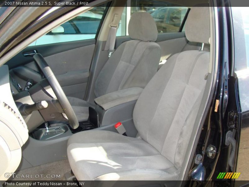Super Black / Frost 2007 Nissan Altima 2.5 S