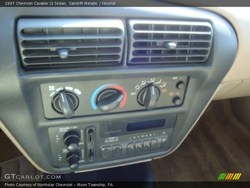 Sandrift Metallic / Neutral 1997 Chevrolet Cavalier LS Sedan