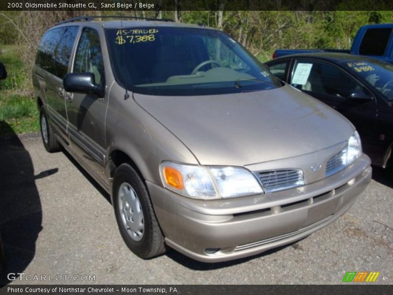 Sand Beige / Beige 2002 Oldsmobile Silhouette GL