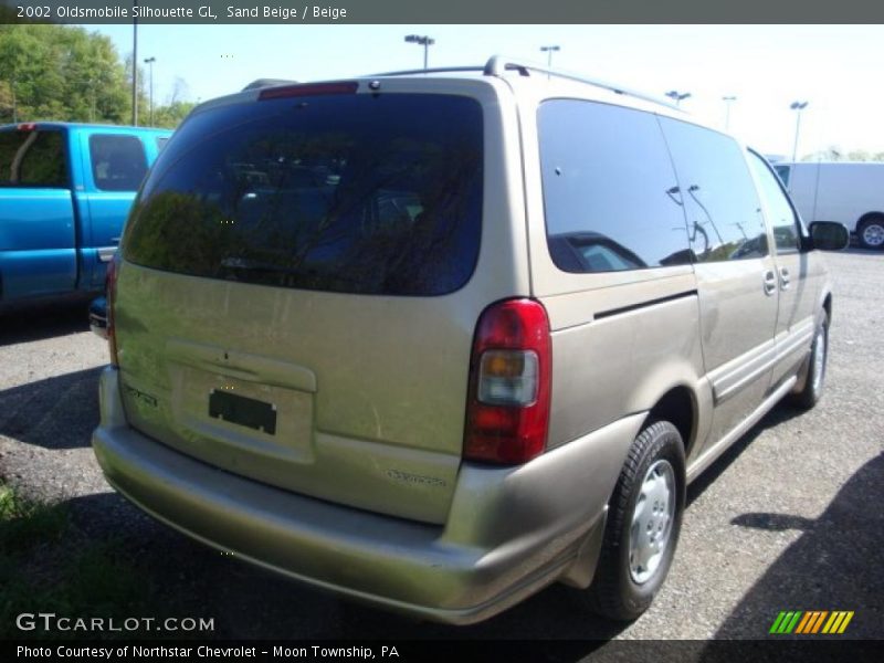 Sand Beige / Beige 2002 Oldsmobile Silhouette GL