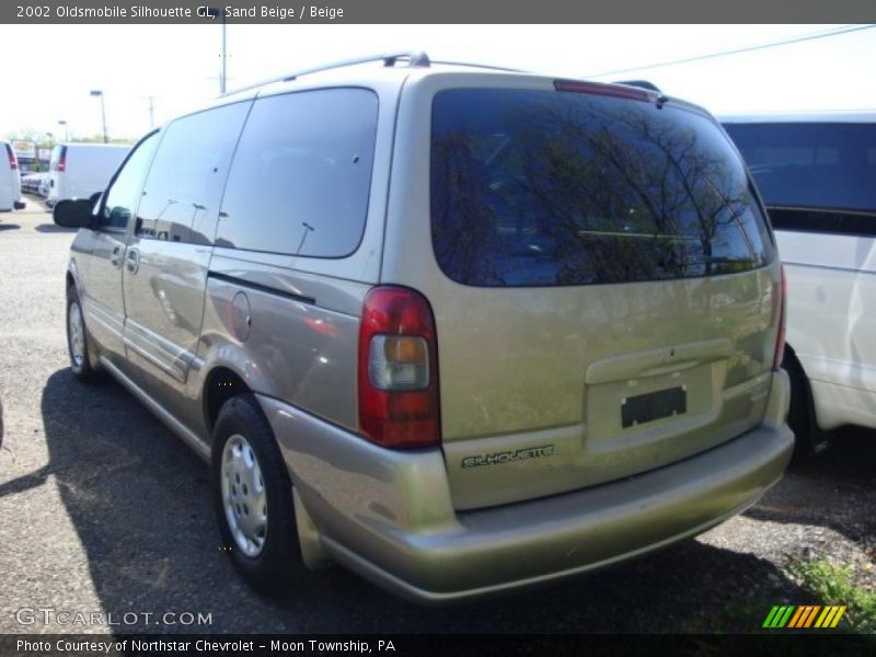 Sand Beige / Beige 2002 Oldsmobile Silhouette GL