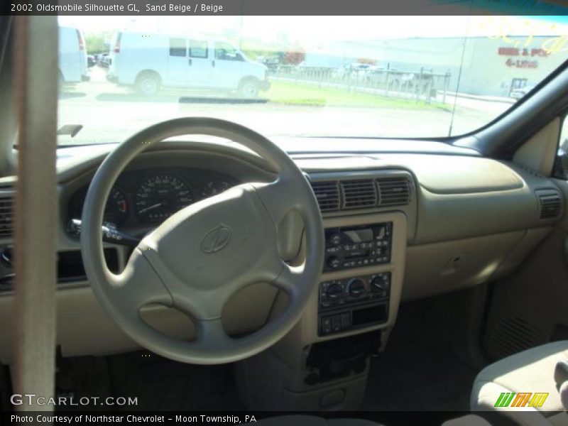 Sand Beige / Beige 2002 Oldsmobile Silhouette GL
