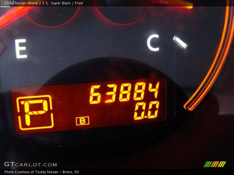Super Black / Frost 2007 Nissan Altima 2.5 S