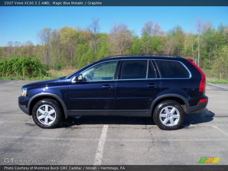 Magic Blue Metallic / Graphite 2007 Volvo XC90 3.2 AWD