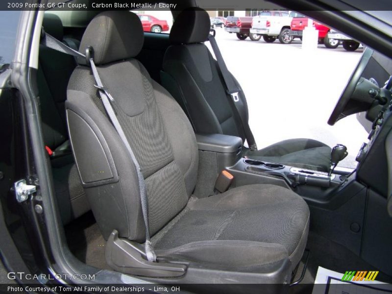 Carbon Black Metallic / Ebony 2009 Pontiac G6 GT Coupe