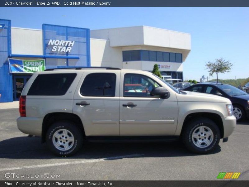 Gold Mist Metallic / Ebony 2007 Chevrolet Tahoe LS 4WD