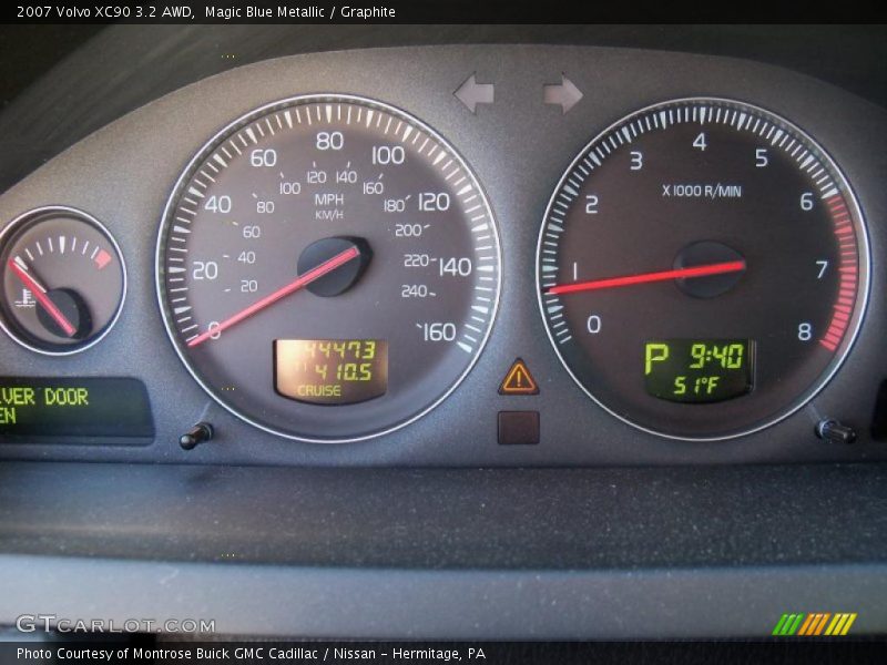 Magic Blue Metallic / Graphite 2007 Volvo XC90 3.2 AWD