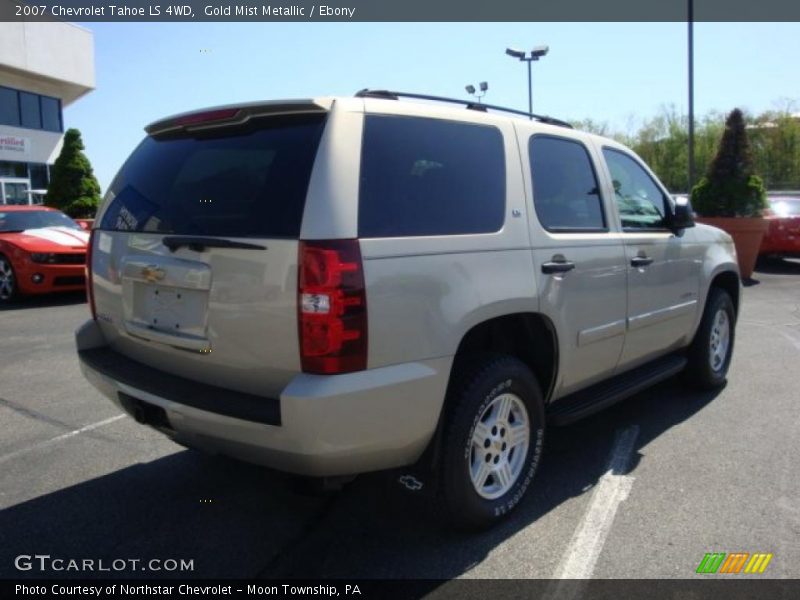 Gold Mist Metallic / Ebony 2007 Chevrolet Tahoe LS 4WD