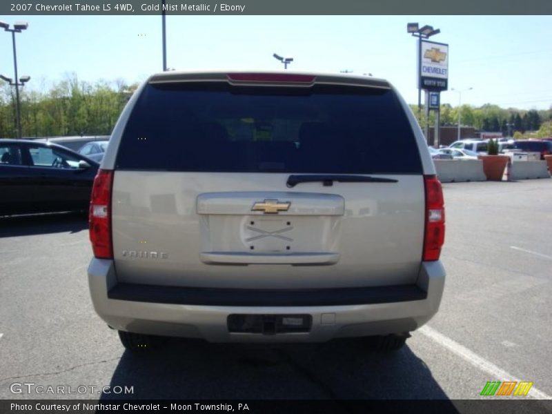 Gold Mist Metallic / Ebony 2007 Chevrolet Tahoe LS 4WD