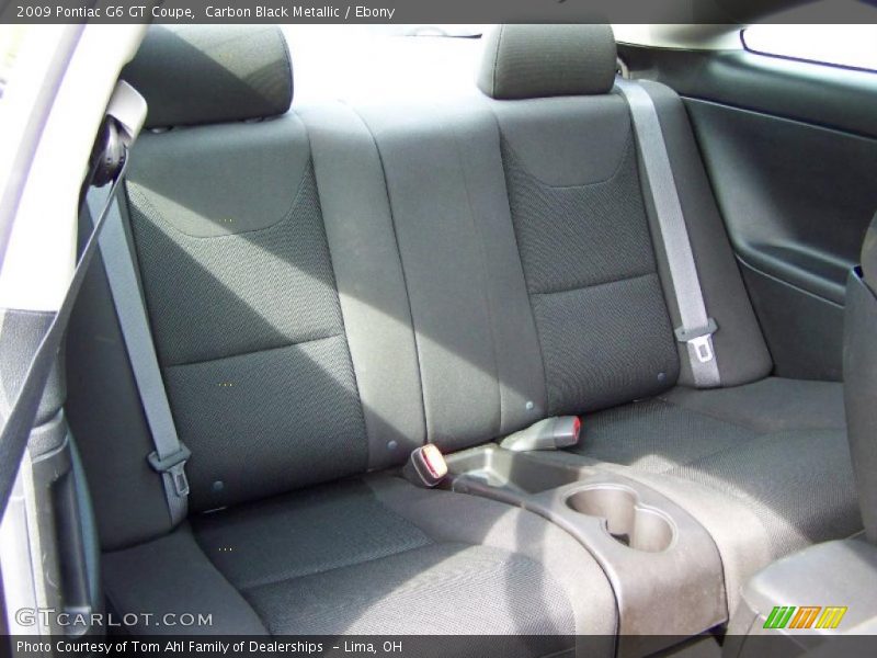 Carbon Black Metallic / Ebony 2009 Pontiac G6 GT Coupe