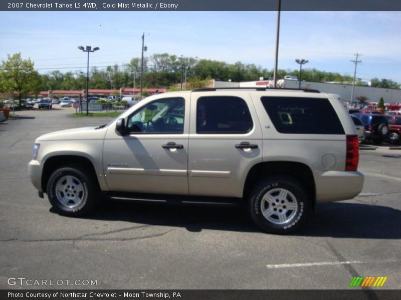 Gold Mist Metallic / Ebony 2007 Chevrolet Tahoe LS 4WD