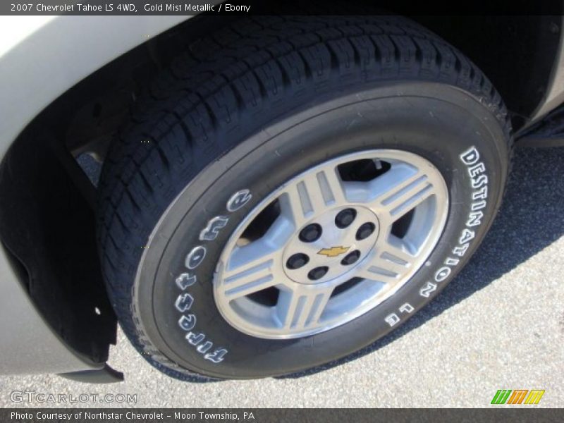 Gold Mist Metallic / Ebony 2007 Chevrolet Tahoe LS 4WD
