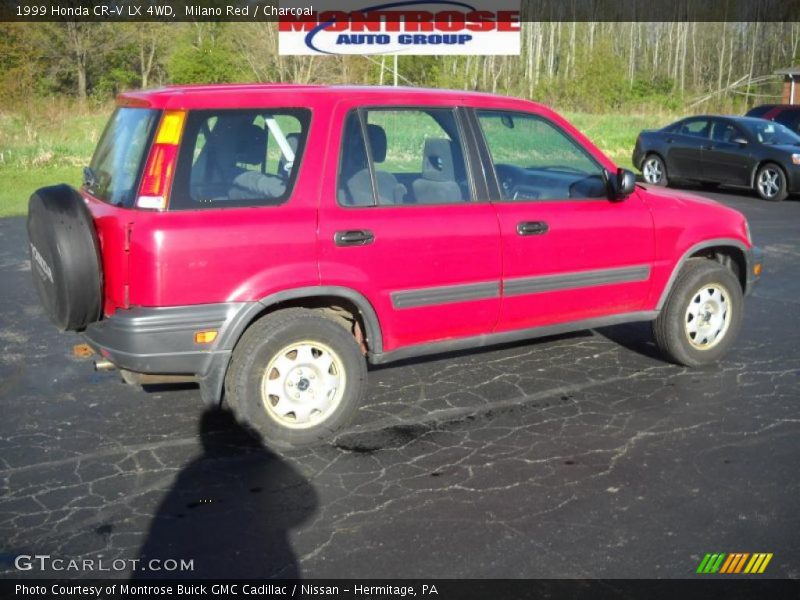 Milano Red / Charcoal 1999 Honda CR-V LX 4WD