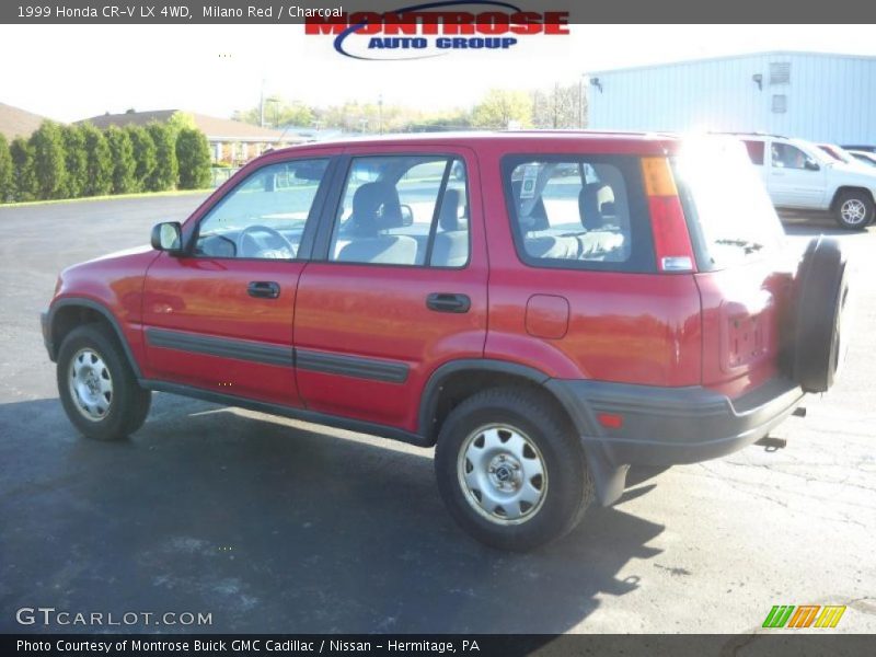 Milano Red / Charcoal 1999 Honda CR-V LX 4WD