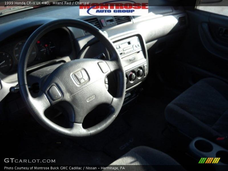 Milano Red / Charcoal 1999 Honda CR-V LX 4WD
