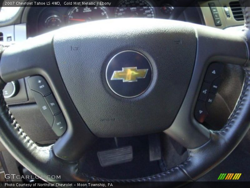 Gold Mist Metallic / Ebony 2007 Chevrolet Tahoe LS 4WD