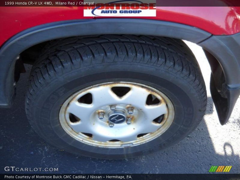 Milano Red / Charcoal 1999 Honda CR-V LX 4WD