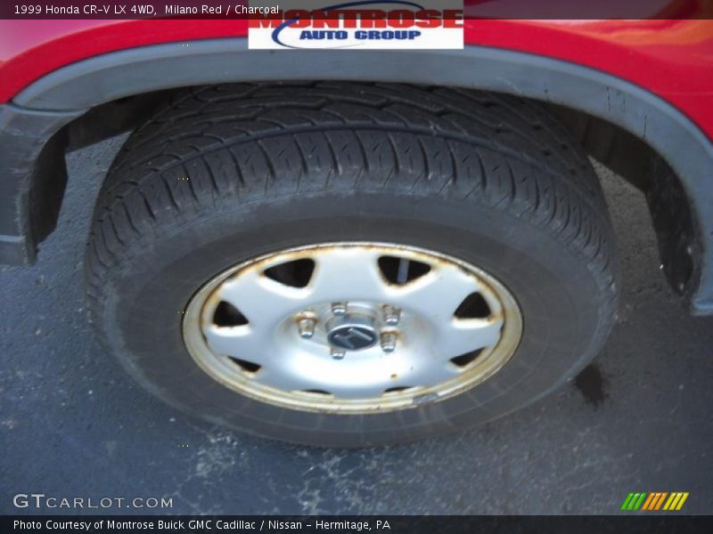 Milano Red / Charcoal 1999 Honda CR-V LX 4WD