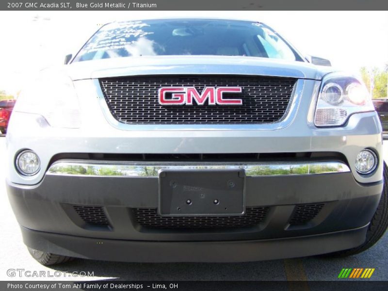 Blue Gold Metallic / Titanium 2007 GMC Acadia SLT