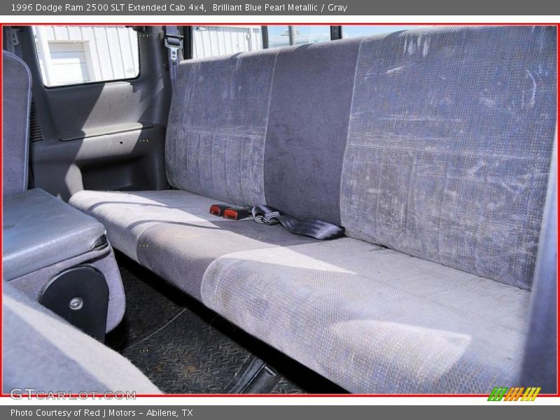 Brilliant Blue Pearl Metallic / Gray 1996 Dodge Ram 2500 SLT Extended Cab 4x4