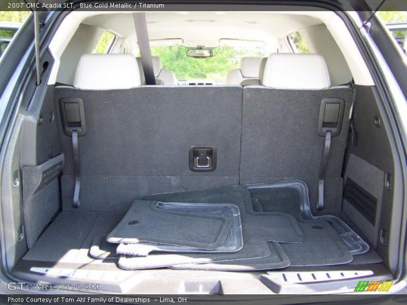 Blue Gold Metallic / Titanium 2007 GMC Acadia SLT