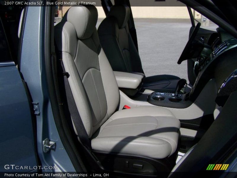 Blue Gold Metallic / Titanium 2007 GMC Acadia SLT