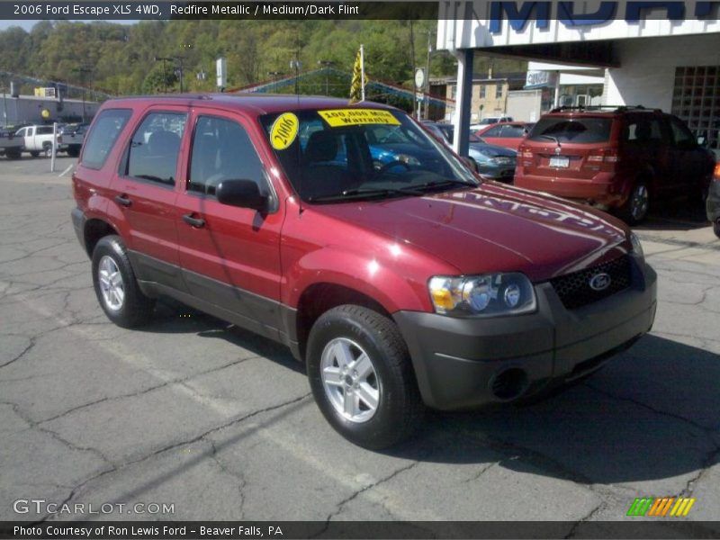 Redfire Metallic / Medium/Dark Flint 2006 Ford Escape XLS 4WD