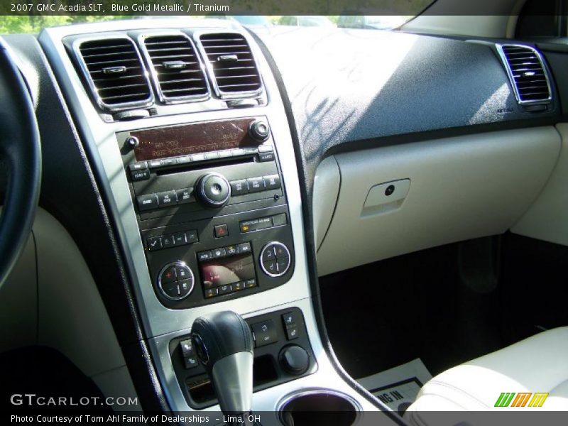 Blue Gold Metallic / Titanium 2007 GMC Acadia SLT
