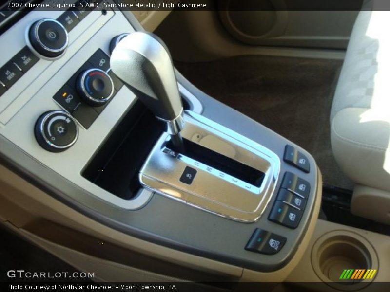 Sandstone Metallic / Light Cashmere 2007 Chevrolet Equinox LS AWD