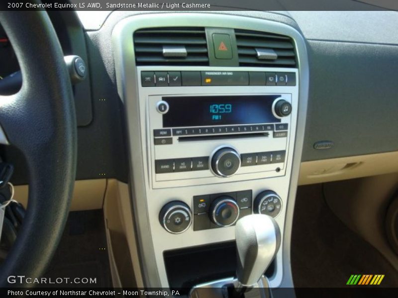 Sandstone Metallic / Light Cashmere 2007 Chevrolet Equinox LS AWD