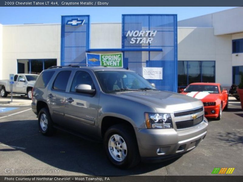 Graystone Metallic / Ebony 2009 Chevrolet Tahoe LT 4x4