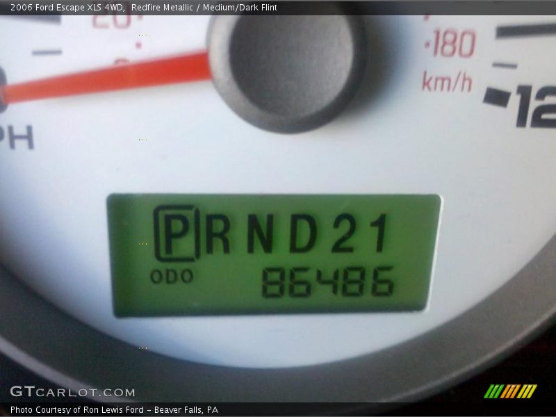 Redfire Metallic / Medium/Dark Flint 2006 Ford Escape XLS 4WD